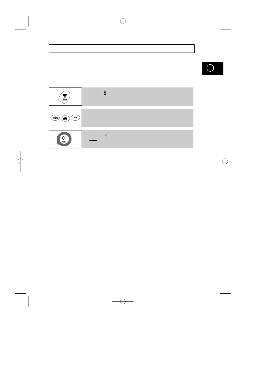 Setting a standing time | Samsung M1D33CE User Manual | Page 15 / 36