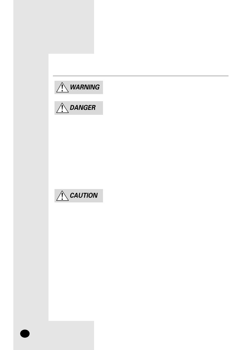 Safety precautions, Warning, Danger | Caution | Samsung AS12SGGE User Manual | Page 2 / 24
