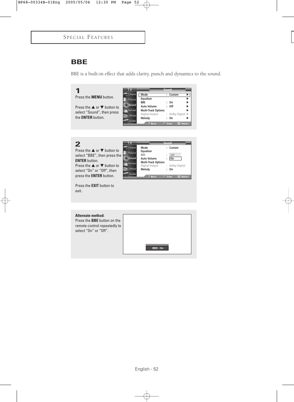 Samsung HC-R4245W User Manual | Page 52 / 80