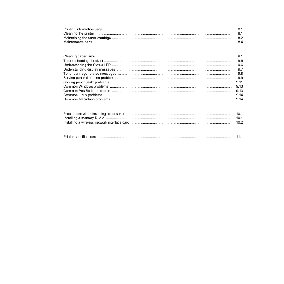 Samsung ML-3051N User Manual | Page 6 / 102