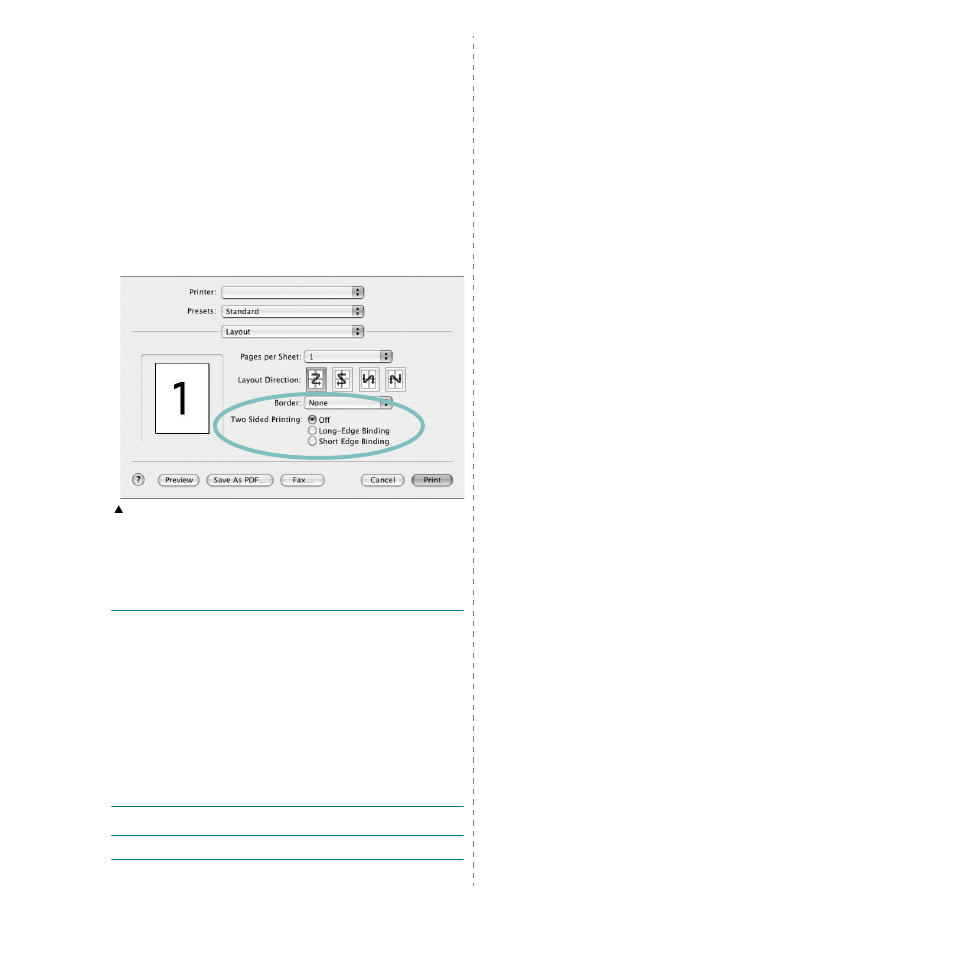 Duplex printing | Samsung ML-3051N User Manual | Page 99 / 102