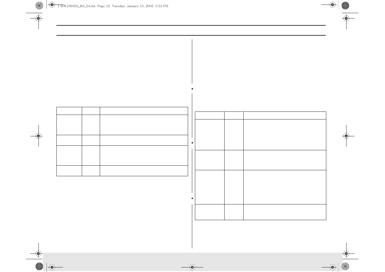 Operation, Using the kids meals button, Using the snack bar button | Samsung Model MW1660SA User Manual | Page 12 / 28