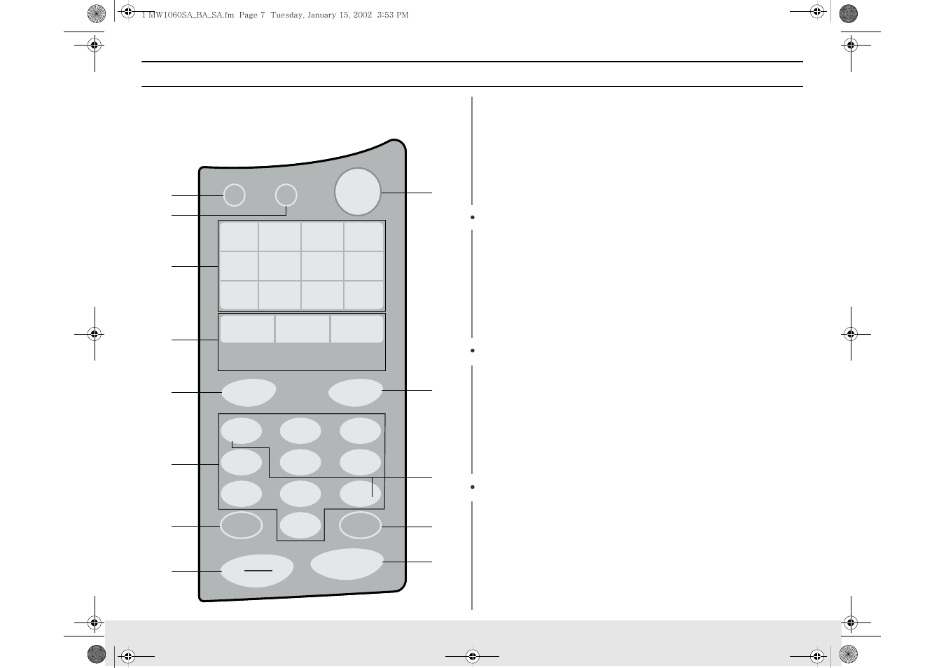 Your new microwave oven | Samsung Model MW1660SA User Manual | Page 7 / 28