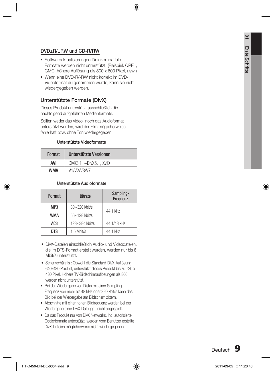 Samsung HT-D450 User Manual | Page 93 / 168