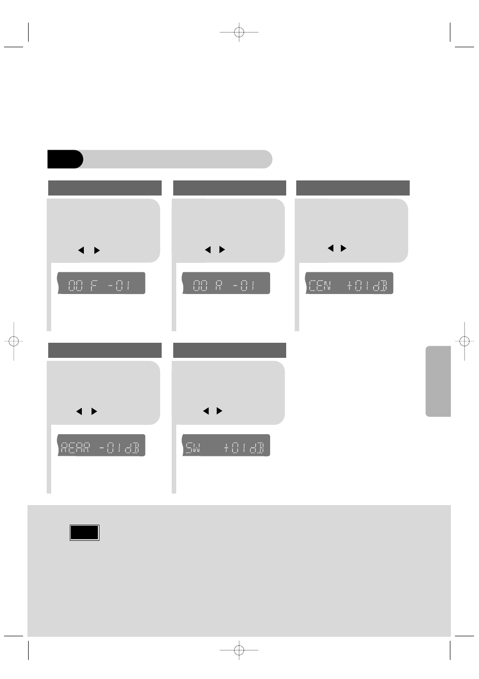 When manually adjusting with the sound edit button, Adjusting center speaker level | Samsung HT-DB350 User Manual | Page 47 / 68