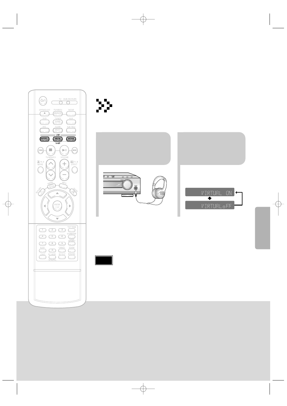 Virtual headphone function | Samsung HT-DB350 User Manual | Page 53 / 68