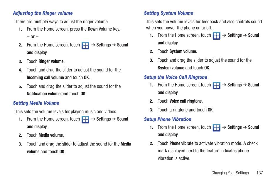 Samsung Vibrant SGH-t959 User Manual | Page 141 / 193