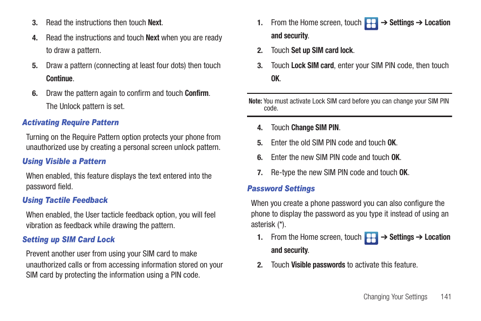 Samsung Vibrant SGH-t959 User Manual | Page 145 / 193