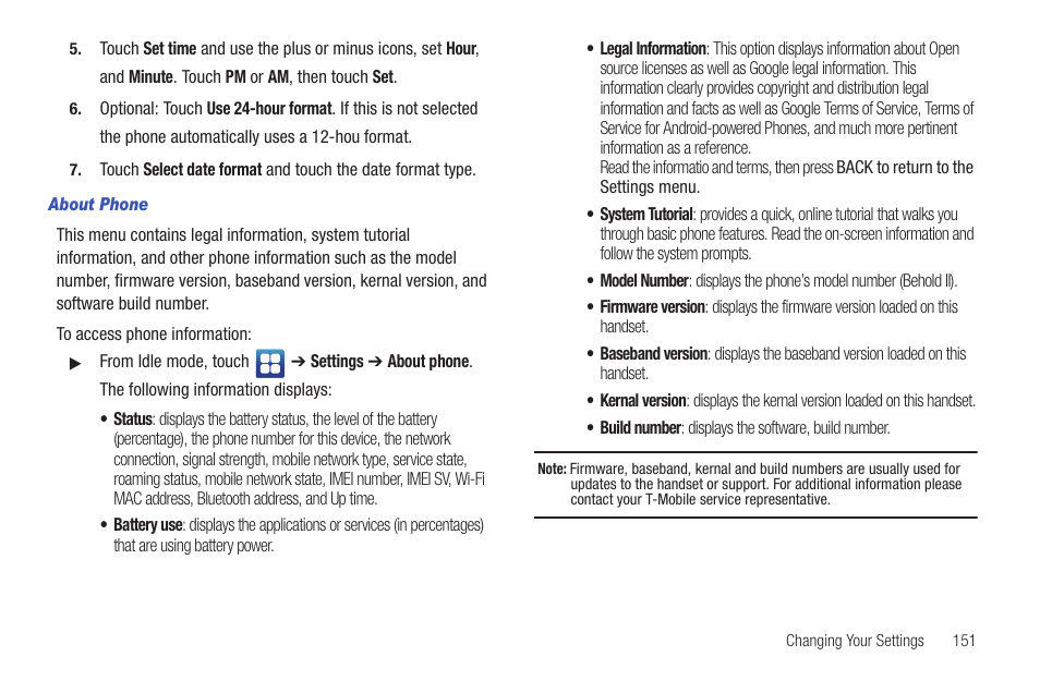 Samsung Vibrant SGH-t959 User Manual | Page 155 / 193