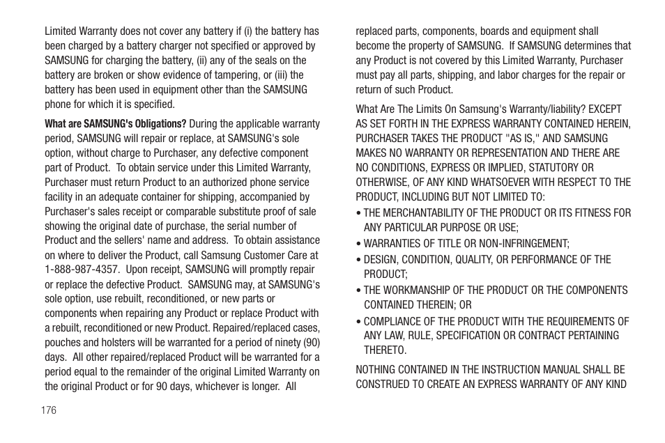 Samsung Vibrant SGH-t959 User Manual | Page 180 / 193