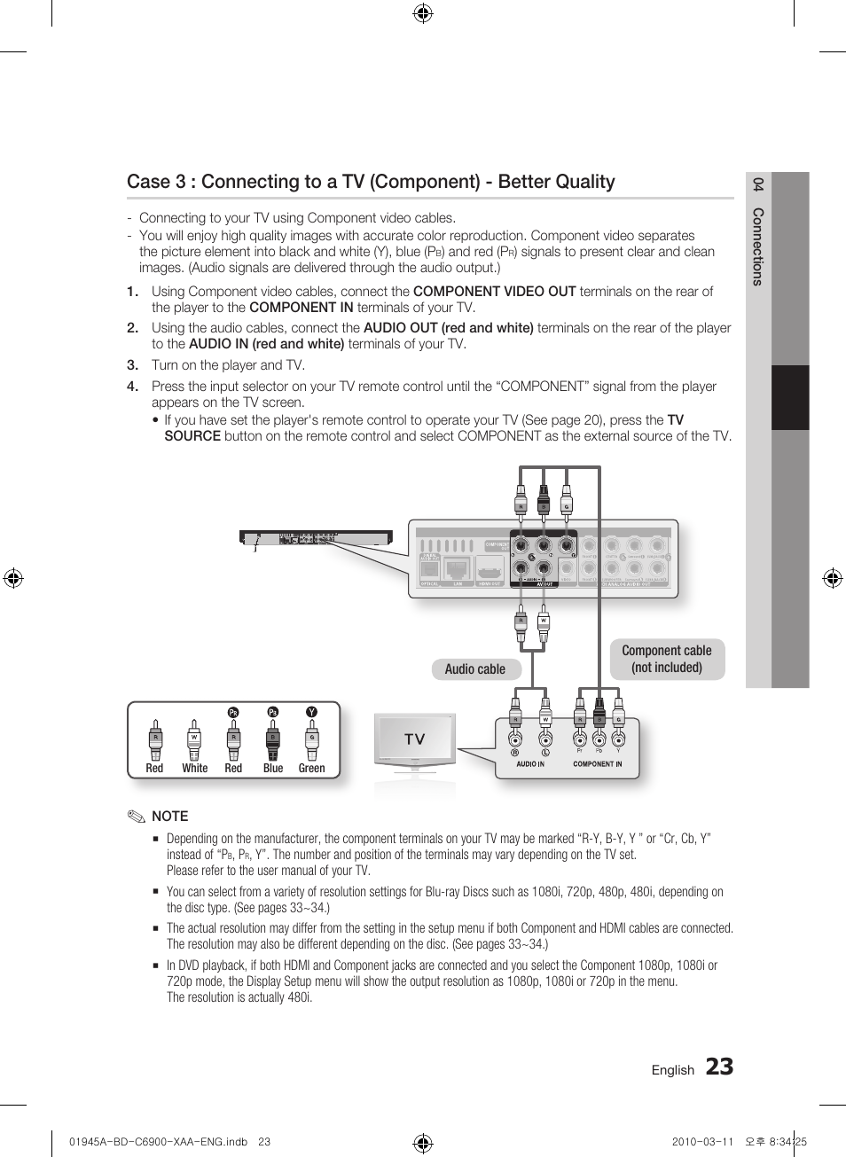 Samsung BD-C6900 User Manual | Page 23 / 70