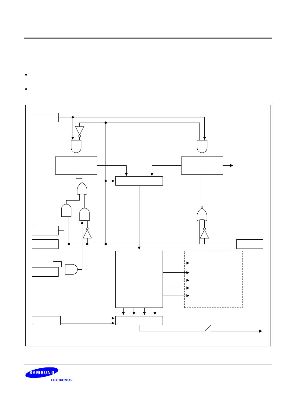 Clock status during power-down modes, Figure 7-6. system clock circuit diagram | Samsung S3C8275X User Manual | Page 224 / 324