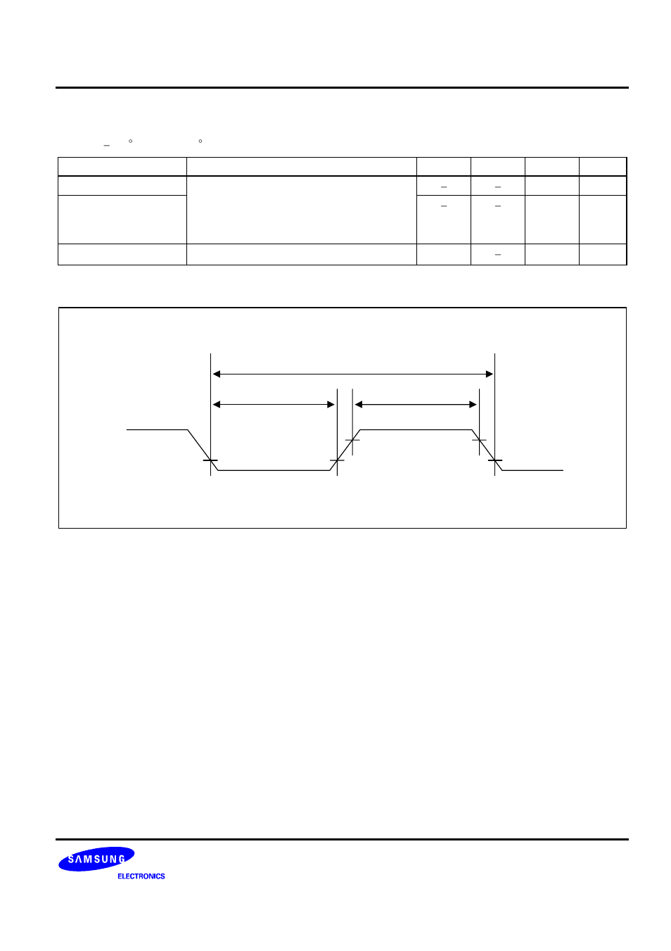 Figure 17-7. clock timing measurement at xin, Table 17-10. main oscillation stabilization time | Samsung S3C8275X User Manual | Page 306 / 324