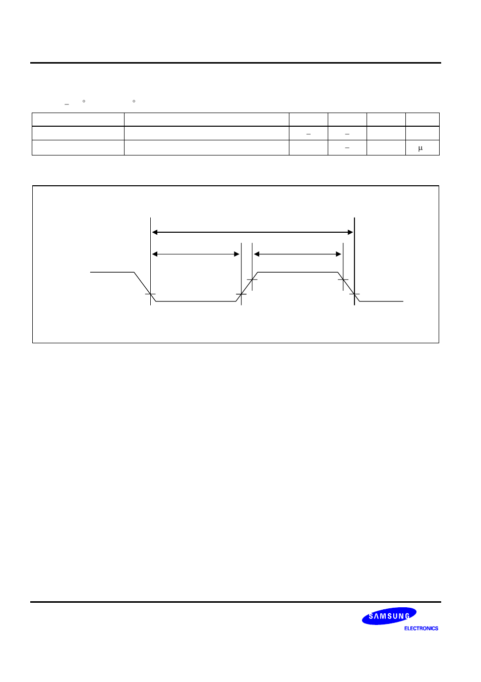 Figure 17-8. clock timing measurement at xtin, Table 17-11. sub oscillation stabilization time | Samsung S3C8275X User Manual | Page 307 / 324