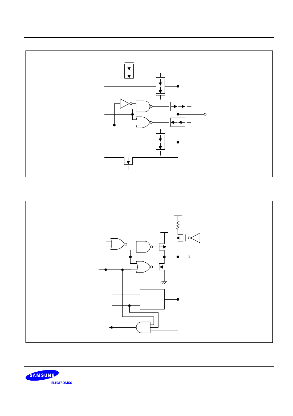Figure 1-7. pin circuit type h-4, Figure 1-8. pin circuit type h-8 (p2.1– p2.7, p3) | Samsung S3C8275X User Manual | Page 31 / 324