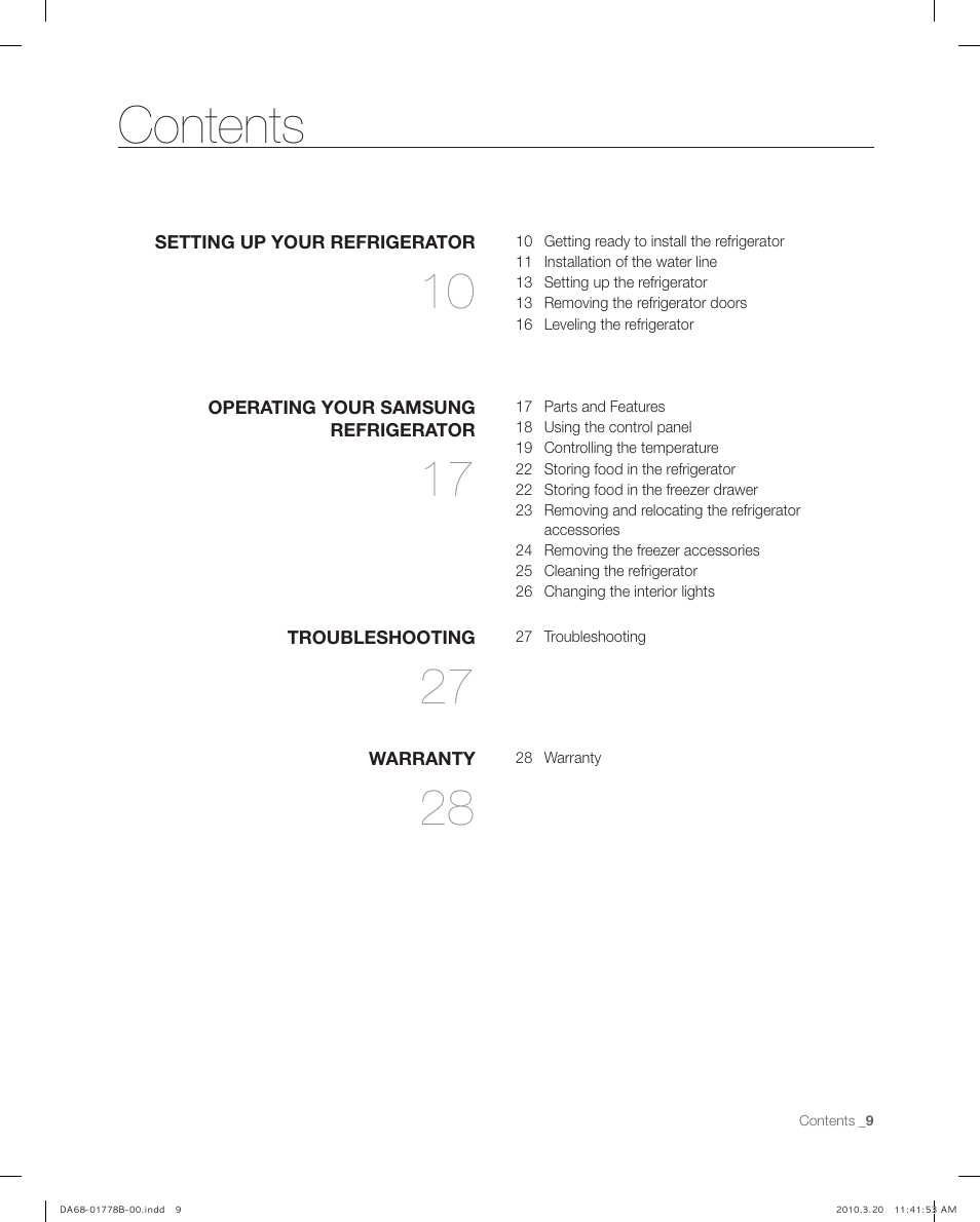 Samsung RB217AB User Manual | Page 9 / 32
