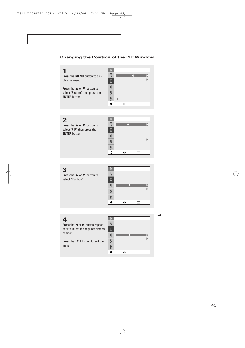 Samsung CL32A20HE User Manual | Page 49 / 80