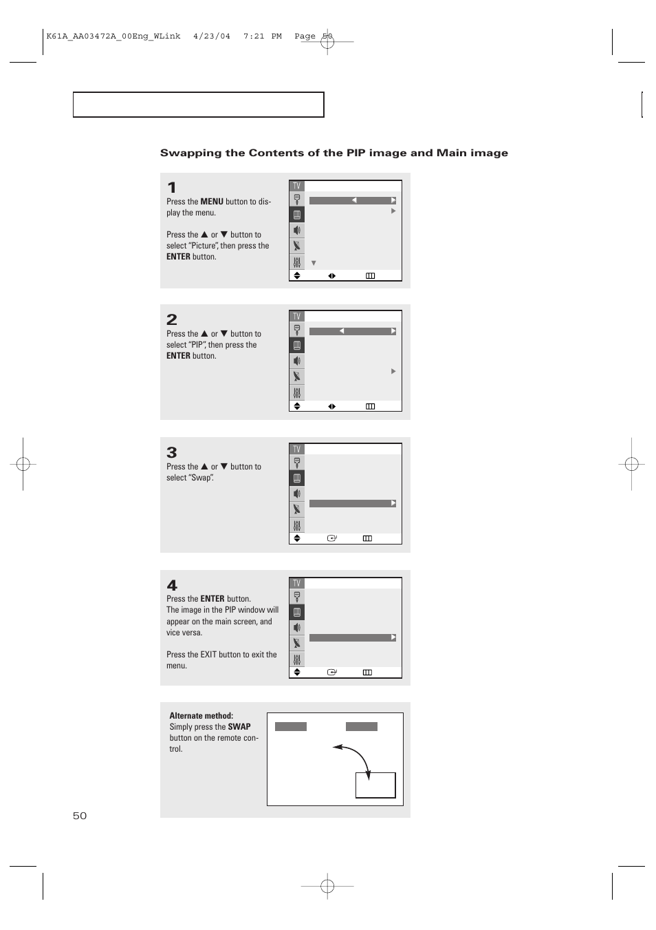 Samsung CL32A20HE User Manual | Page 50 / 80