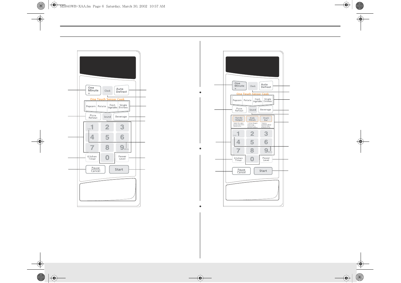 Your new microwave oven | Samsung MS1040WB User Manual | Page 6 / 24