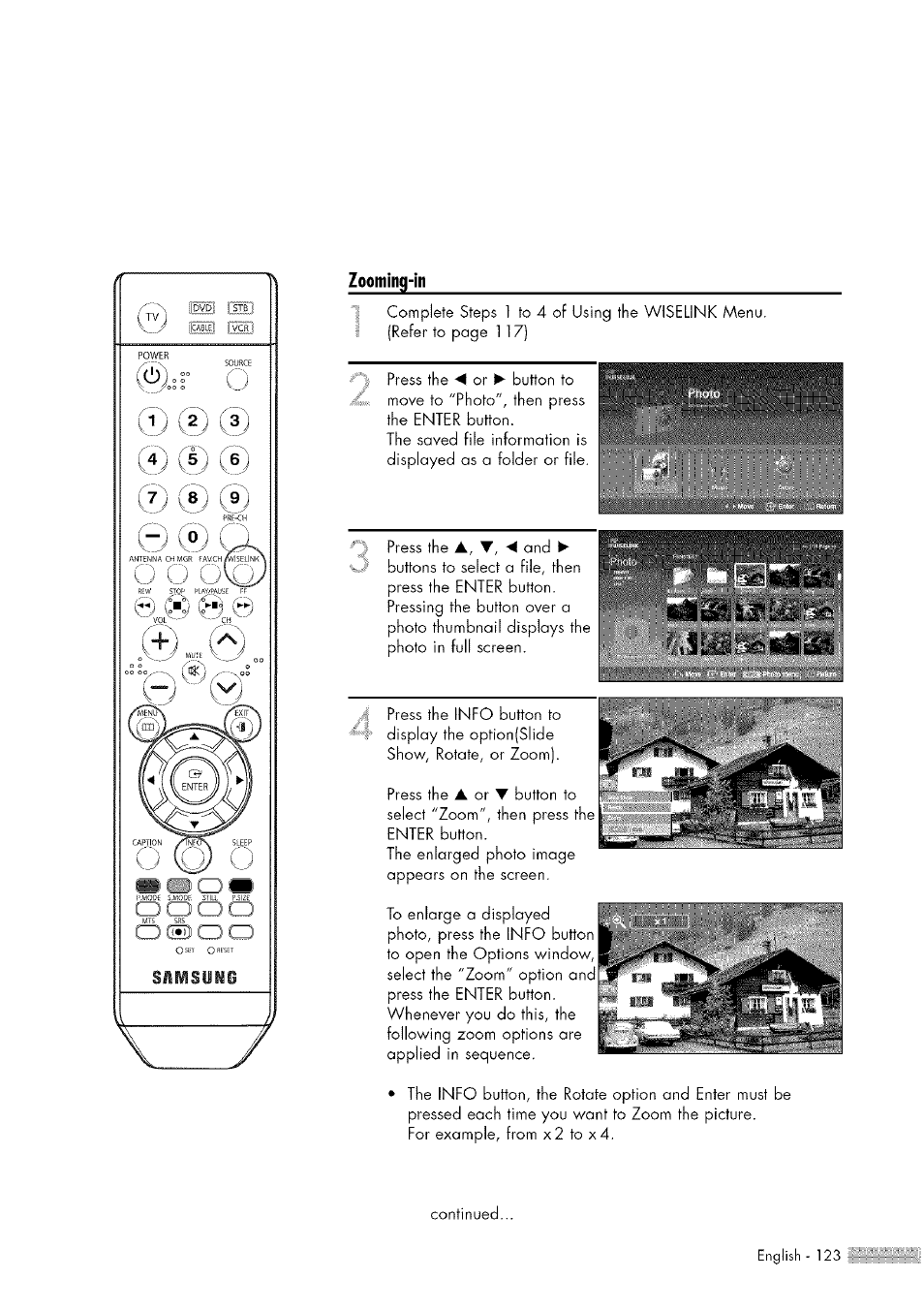 Samsung HL-$4676S User Manual | Page 123 / 135