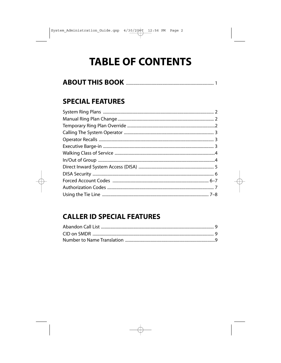 Samsung OfficeServ 7000 Series User Manual | Page 3 / 46