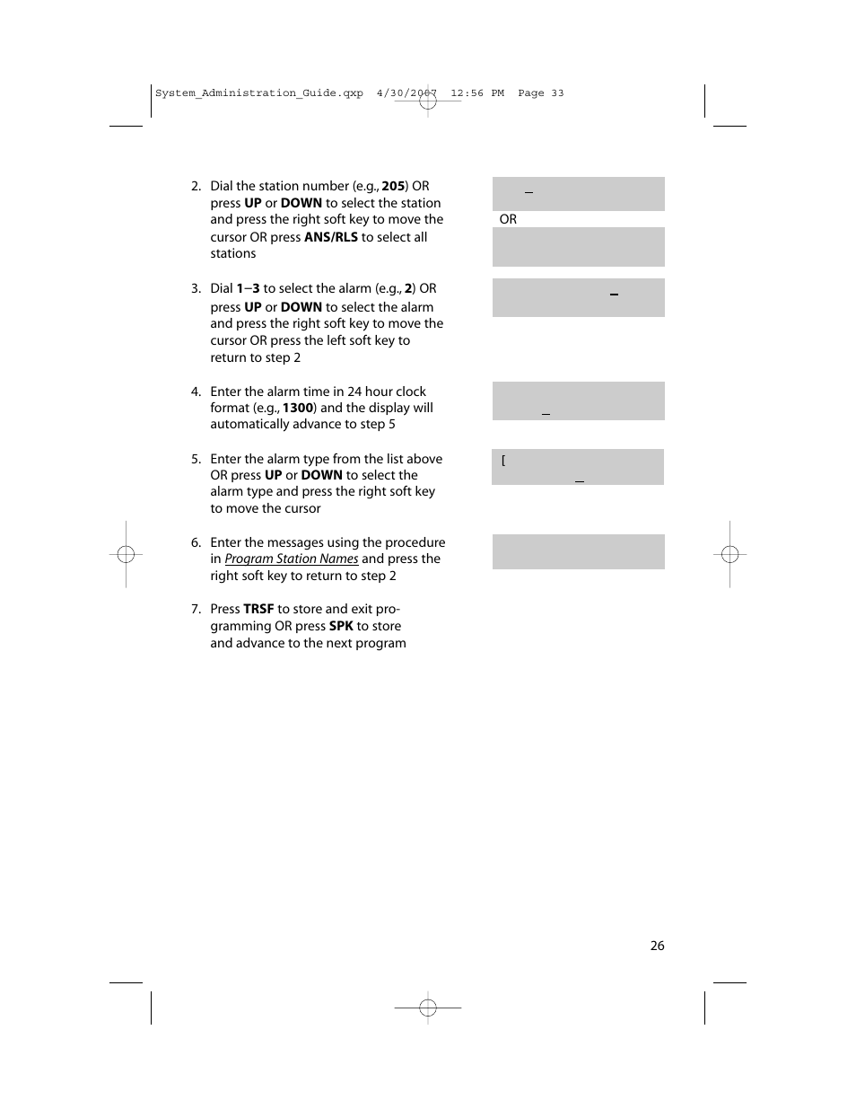 Samsung OfficeServ 7000 Series User Manual | Page 34 / 46