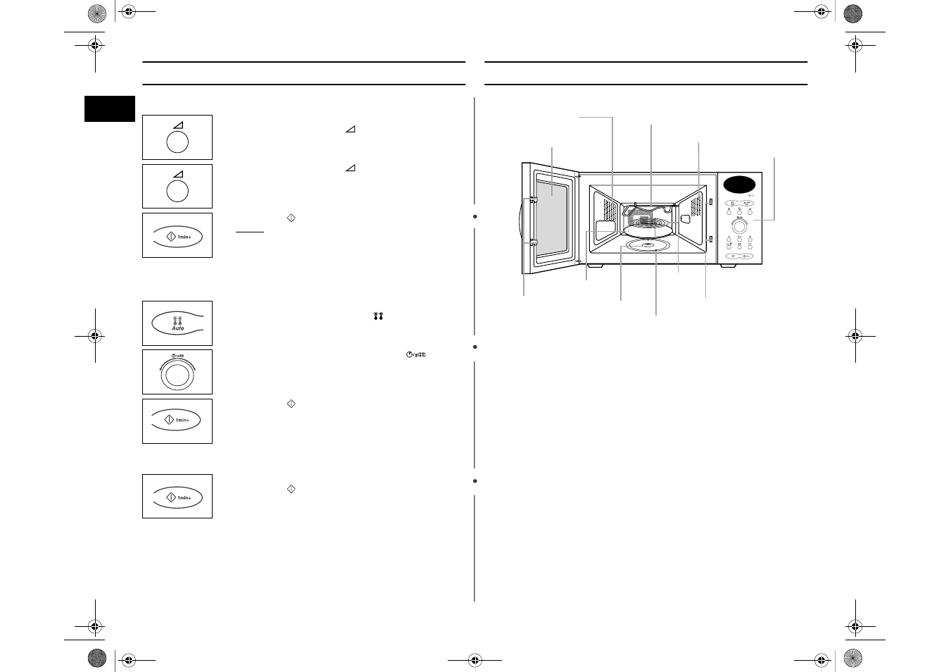 Quick look-up guide, Oven | Samsung C101 User Manual | Page 2 / 36