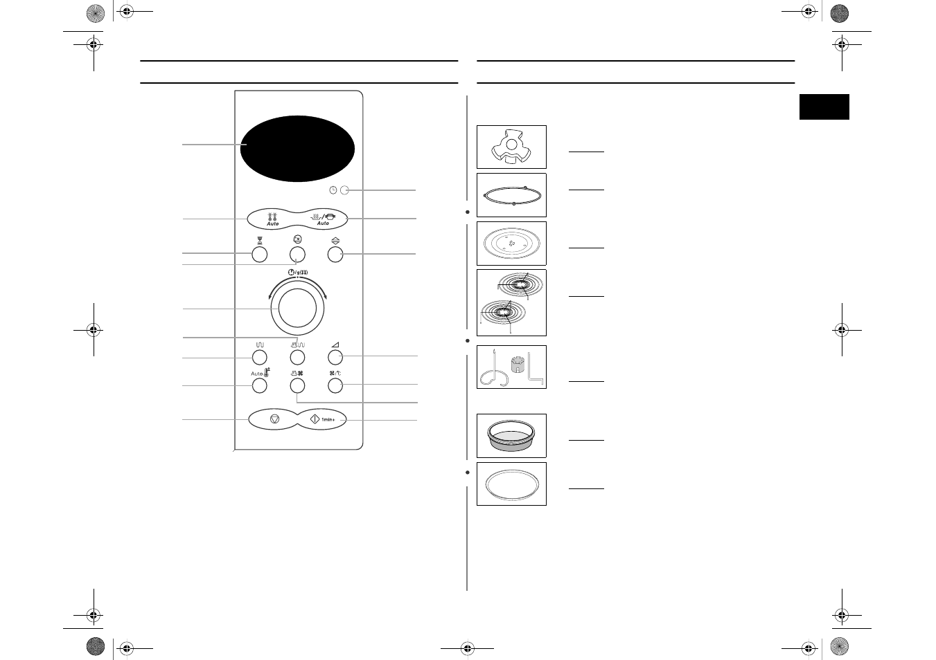 Control panel accessories | Samsung C101 User Manual | Page 3 / 36