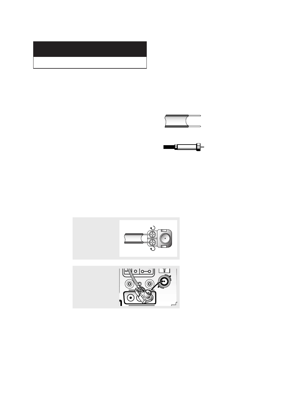 Connecting vhf and uhf antennas | Samsung CT-2188W User Manual | Page 11 / 38