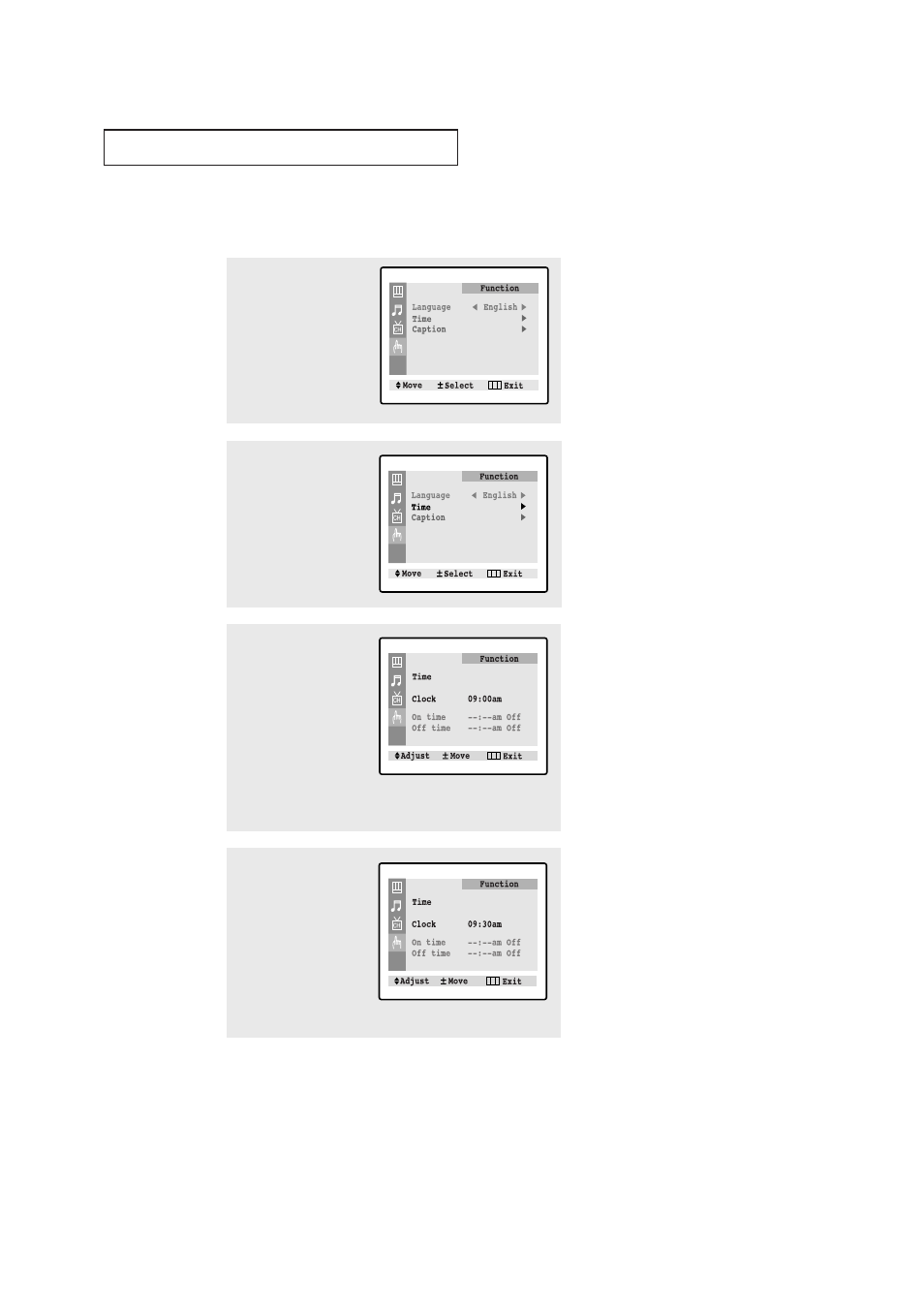 Setting the clock | Samsung CT-2188W User Manual | Page 24 / 38