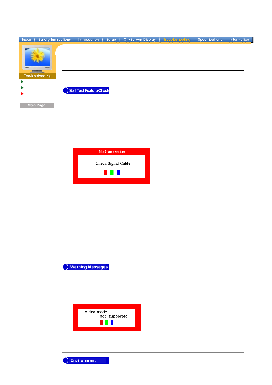 Self-test feature check | Samsung GH17ASBS User Manual | Page 25 / 47