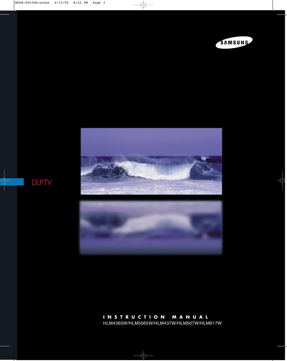 Samsung Tantus HLM 5065W User Manual | 88 pages