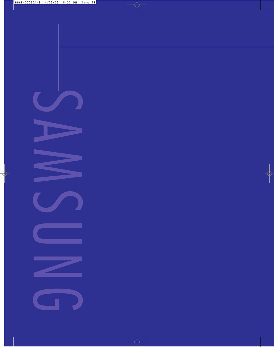 Samsung | Samsung Tantus HLM 5065W User Manual | Page 28 / 88