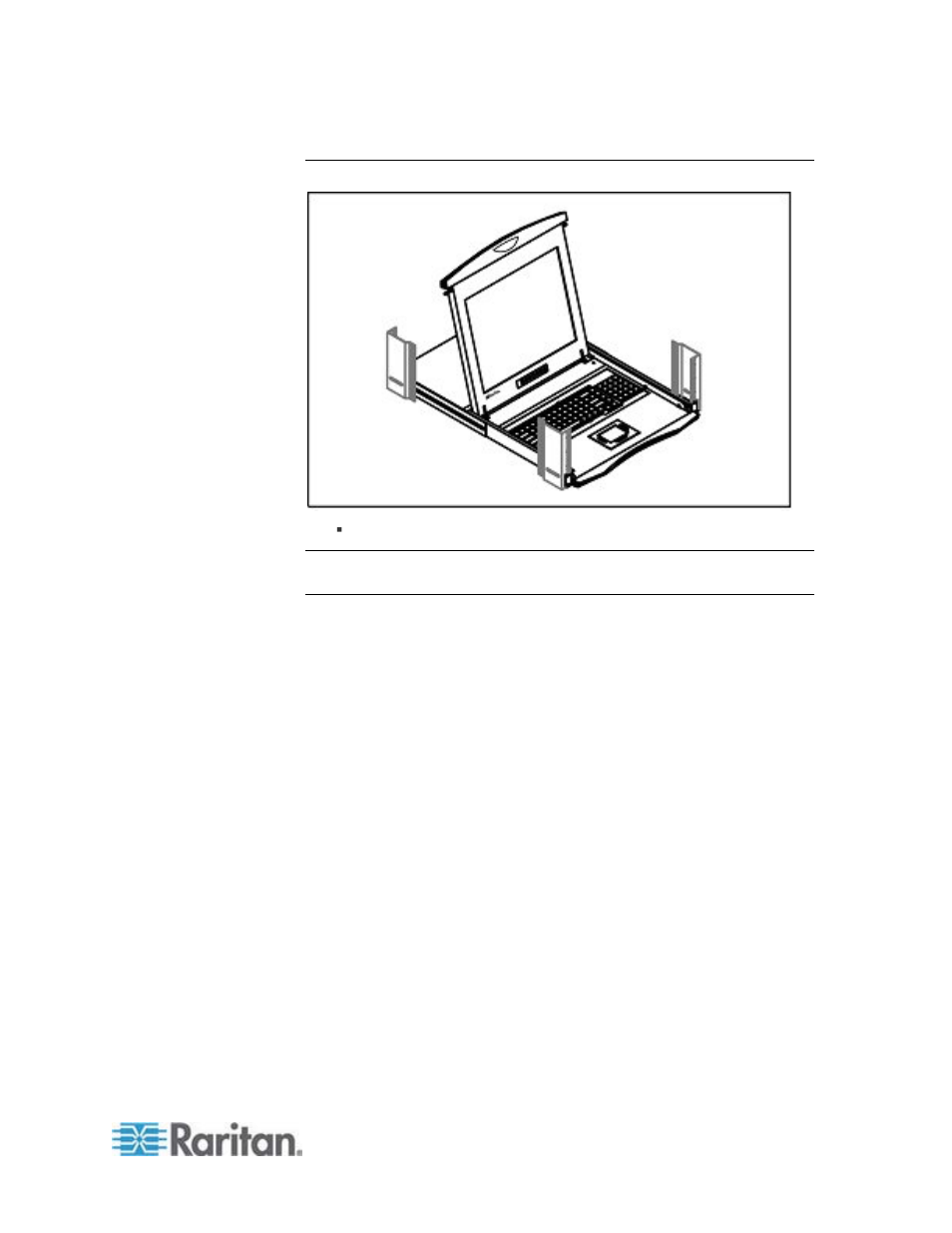 Fixing the lcd kvm console into the rack | Samsung T1900 User Manual | Page 11 / 30