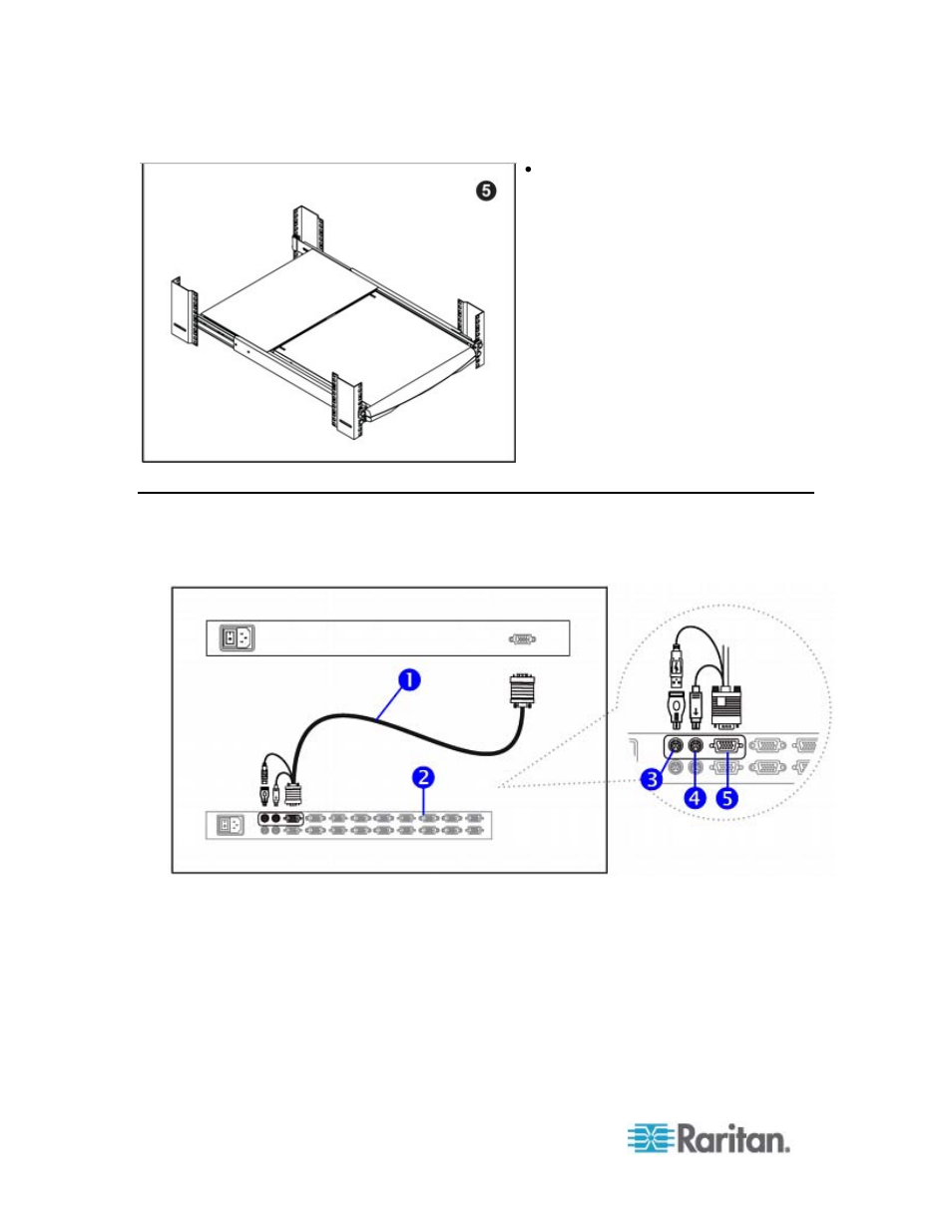 Connecting to the kvm switch via ps/2 interface | Samsung T1900 User Manual | Page 16 / 30