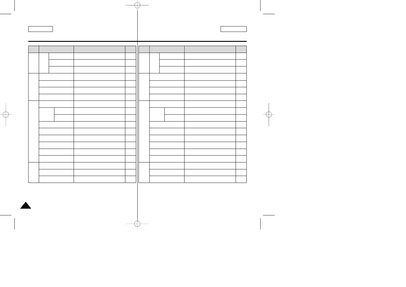 Functions funciones | Samsung CAMCORDER User Manual | Page 37 / 128