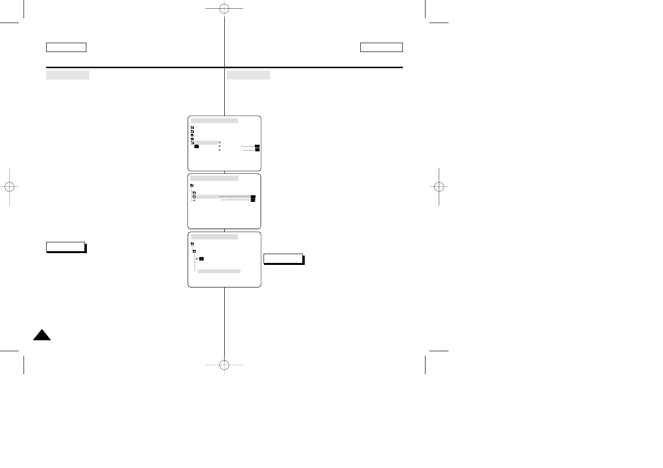 Functions funciones | Samsung CAMCORDER User Manual | Page 45 / 128