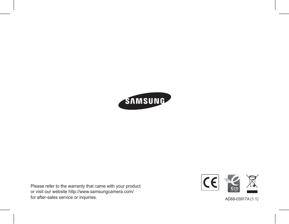 Samsung ES55 User Manual | Page 112 / 112