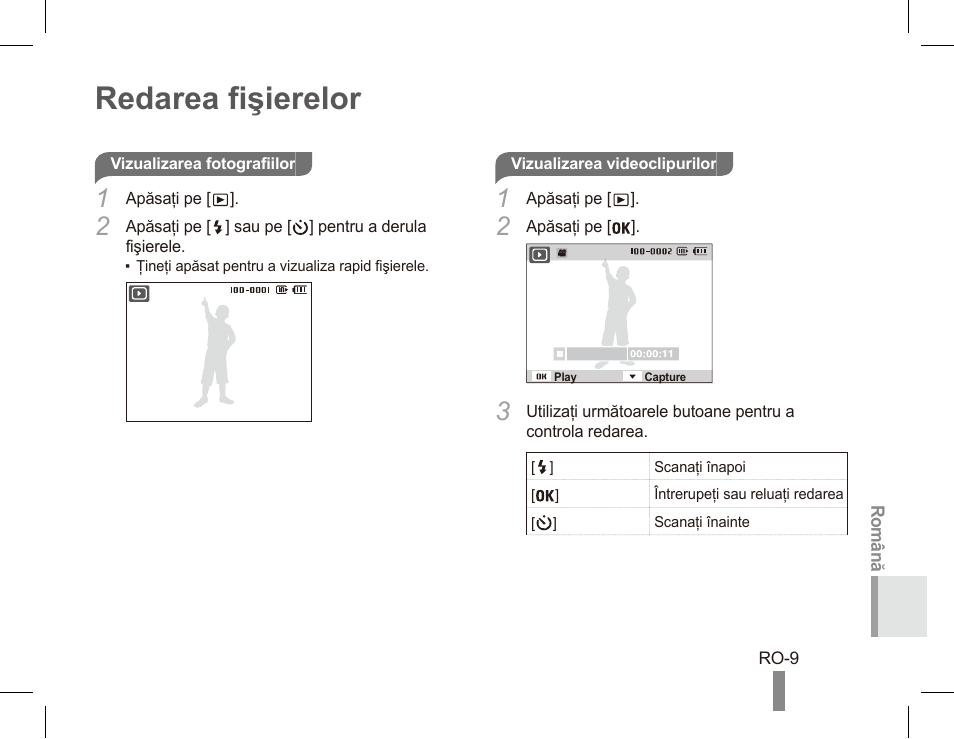 Redarea fişierelor | Samsung ES55 User Manual | Page 89 / 112