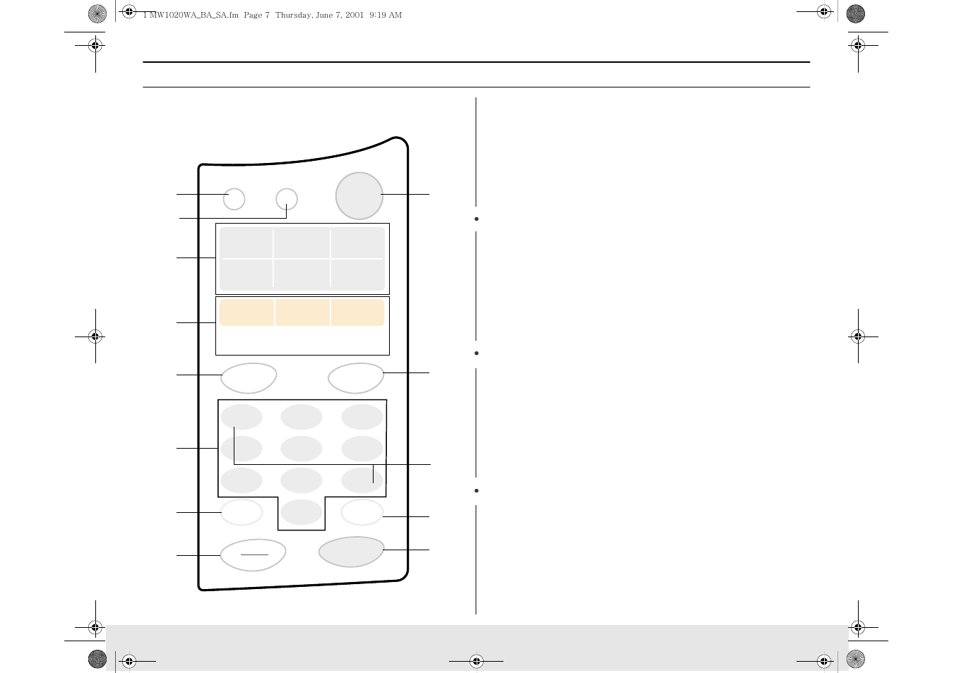 Your new microwave oven | Samsung MW1020WA User Manual | Page 7 / 28