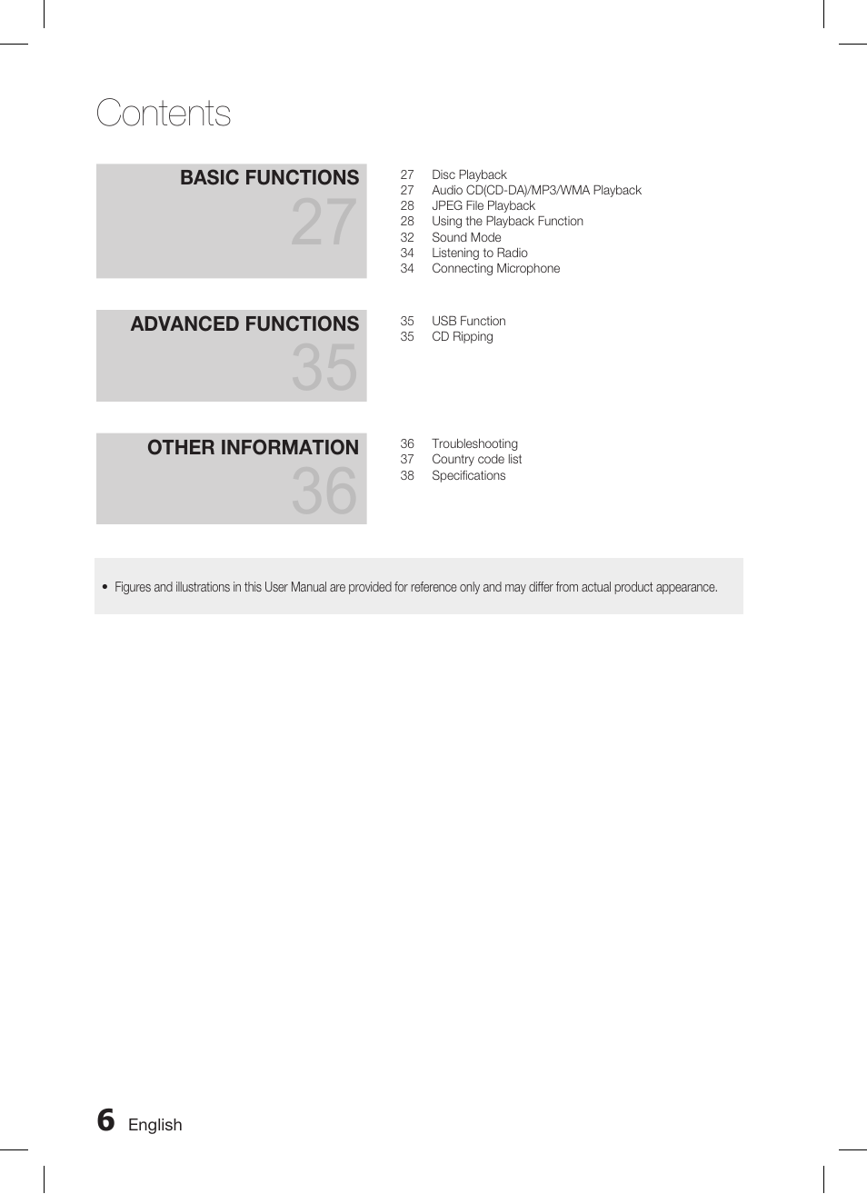 Samsung HT-C455 User Manual | Page 6 / 41