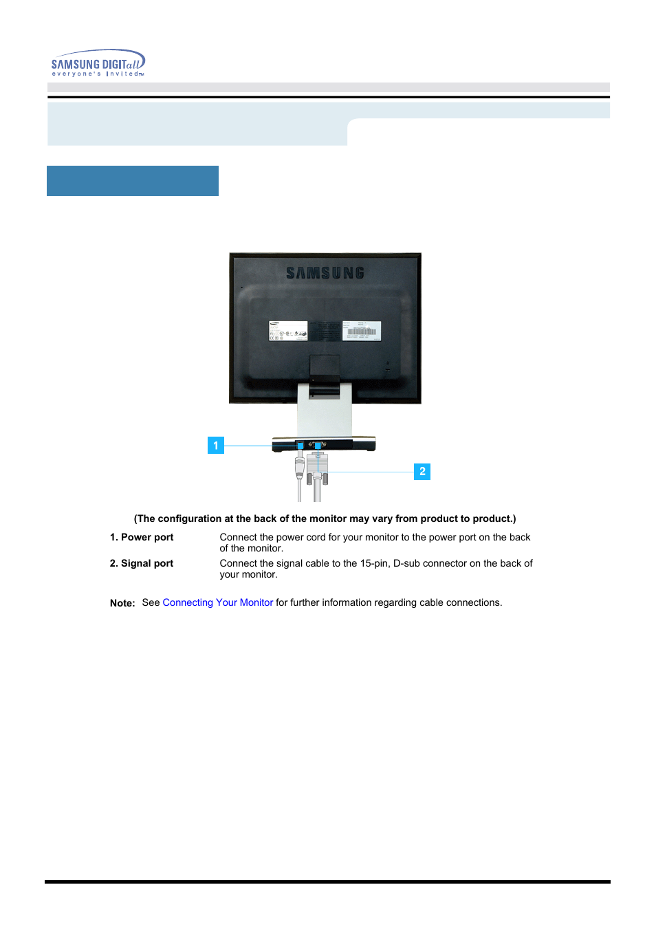 Rear, Introduction, User’s manual | Samsung 172S User Manual | Page 15 / 51