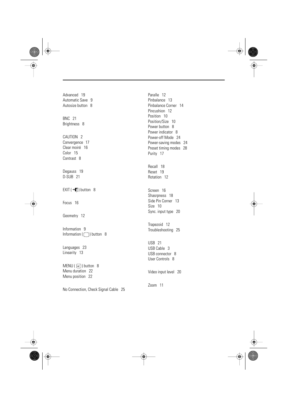 Index | Samsung 1200NF User Manual | Page 31 / 33