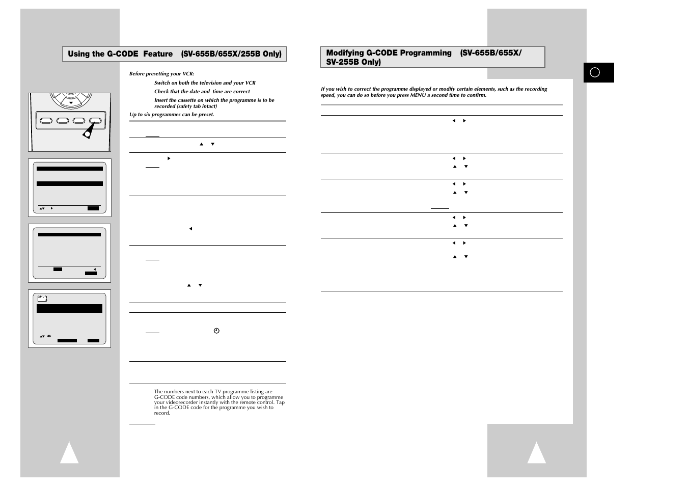 Samsung sv 255B User Manual | Page 15 / 26