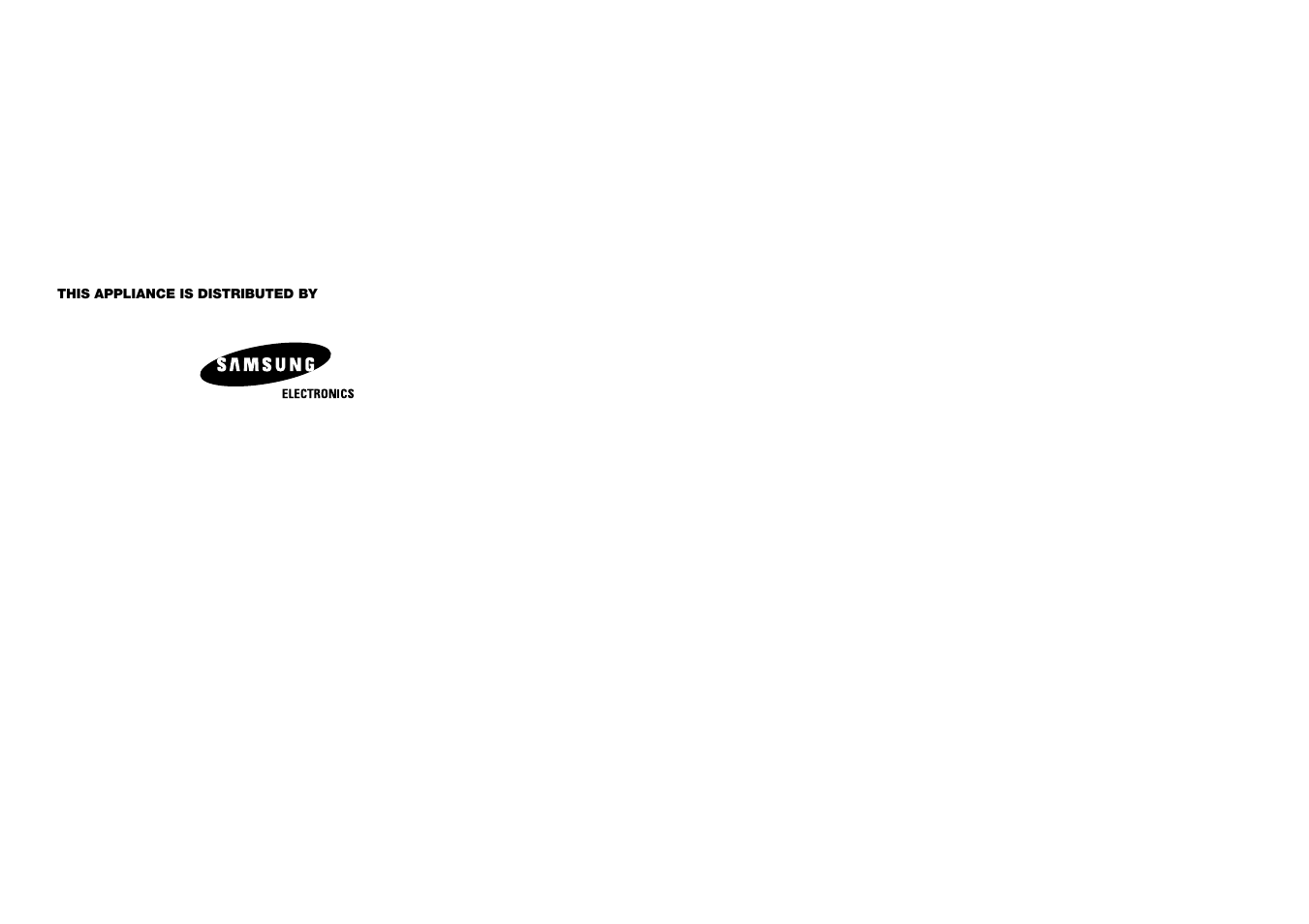 Samsung sv 255B User Manual | Page 26 / 26