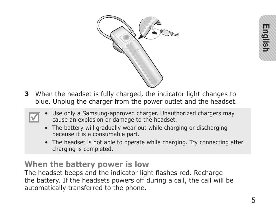 English | Samsung WEP650 User Manual | Page 8 / 21