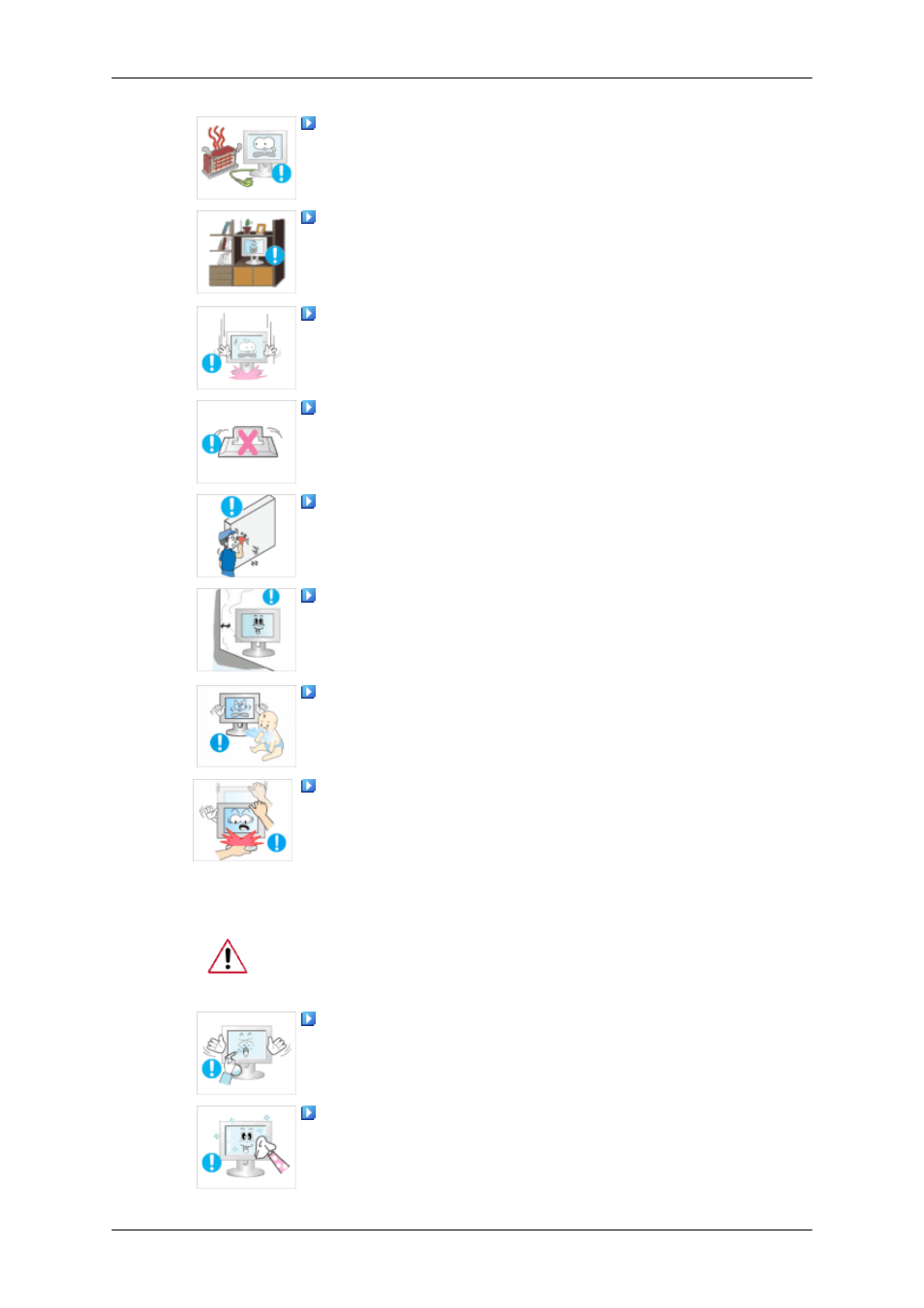 Clean | Samsung 2243QW User Manual | Page 4 / 564