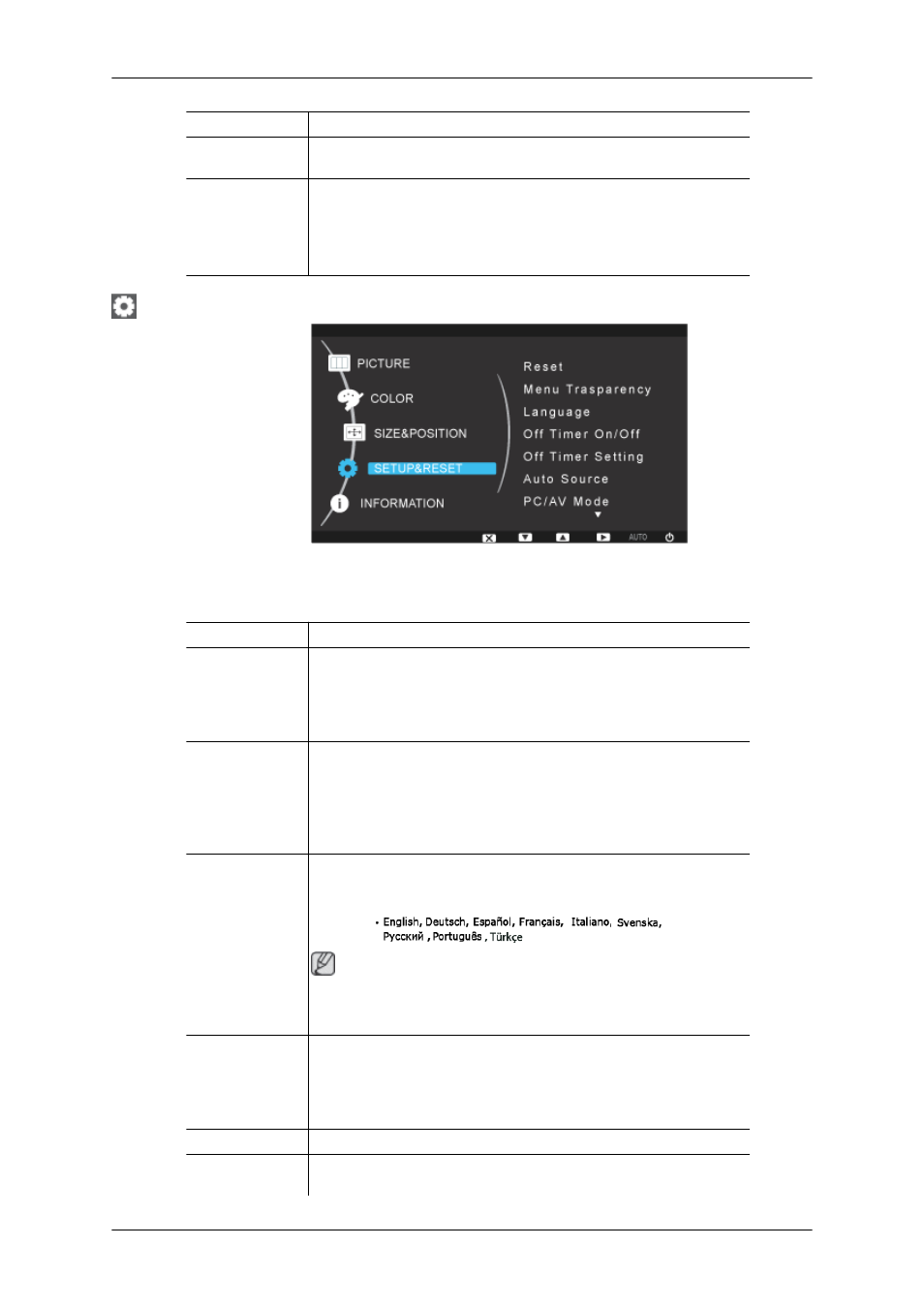 Setup&reset | Samsung 2243QW User Manual | Page 45 / 564