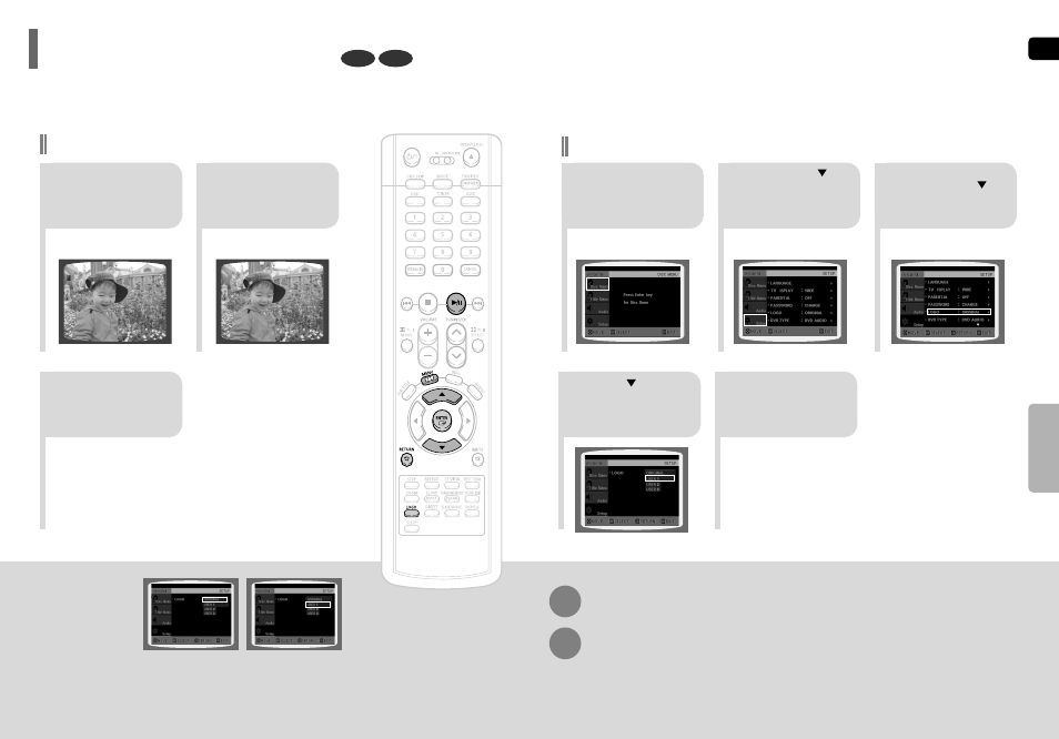 Setting the wallpaper | Samsung HT-P40 User Manual | Page 25 / 37