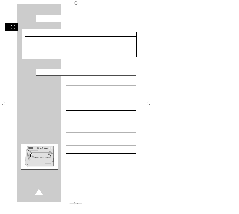 Error codes, Care of your microwave oven | Samsung CM1019 User Manual | Page 14 / 24